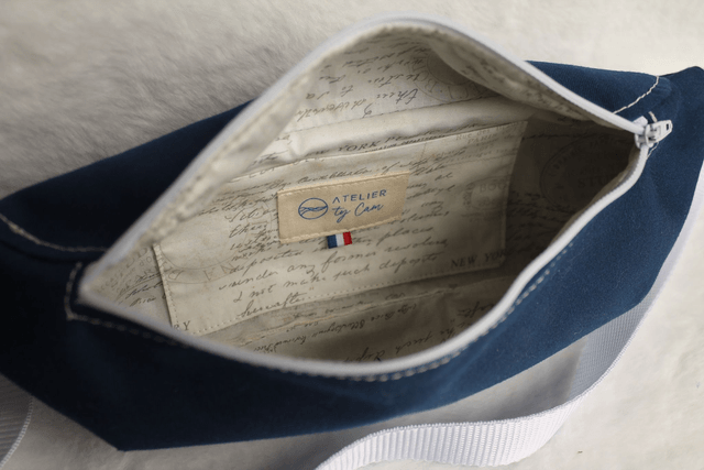 Sac banane bleu marine
